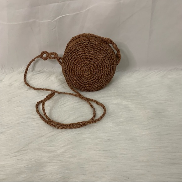 Bags Handwoven Round Rattan Bag Poshmark